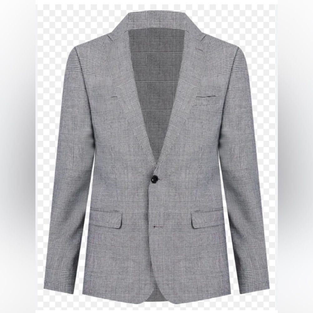 Nautica Houndstooth Blazer Dress Formal Jacket